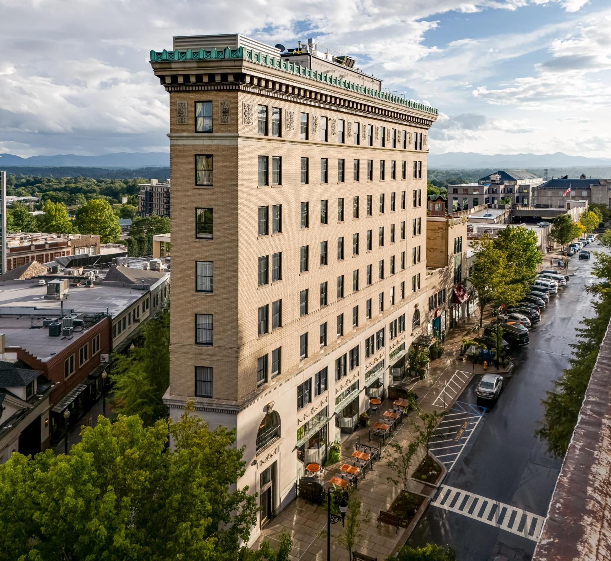 The Flat Iron Hotel Asheville Eksteriør bilde